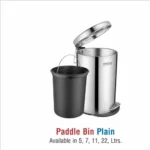 MINTAGE STAINLESS STEEL PEDAL BIN WITH LID