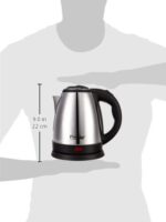 Prestige 1.5 litre PKOSS Stainless Steel Electric Kettle | 1350 Watts| Elegant Design | Cool-touch Handle and Lid | Automatic Cut-Off and Single-Touch Lid Locking. | Silver - Image 2