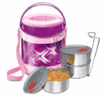 MILTON ECONA INSULATED LUNCH BOX-3 CONTAINERS - Image 2