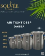SOLVEE- STAINLESS STEEL AIR TIGHT CONTAINERS - Image 3