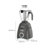 HAVELLS POWERHUNK 800W MIXER GRINDER-3JAR - Image 2