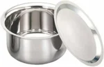 SHRI RAM-STAINLESS STEEL BHAGONA/PATILA/TOPE WITH LID