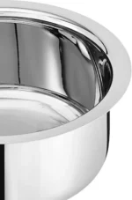 SHRI RAM-STAINLESS STEEL BHAGONA/PATILA/TOPE WITH LID - Image 2