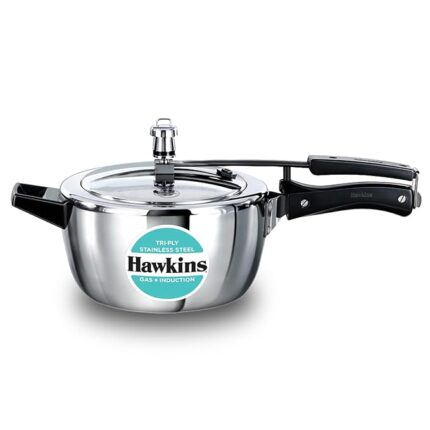 Hawkins Triply Stainless Steel Pressure Cooker, Inner Lid Cooker